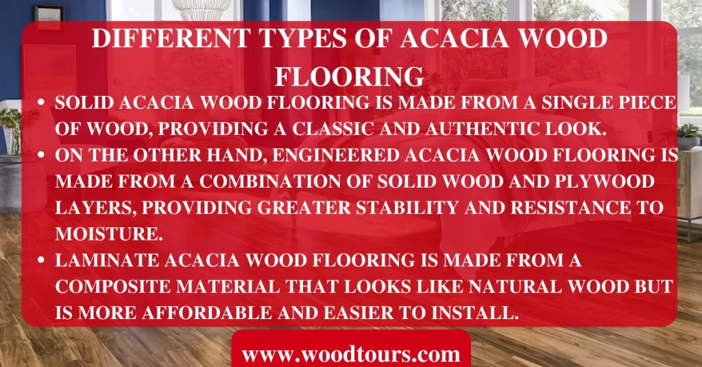 Different Types of Acacia Wood Flooring