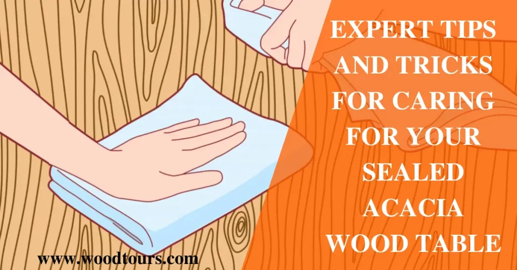 Expert tips and tricks for caring for your sealed acacia wood table