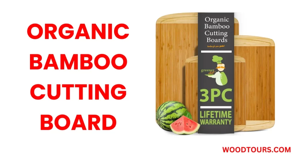 Organic Bamboo Cutting Board- Non-toxic cutting board set