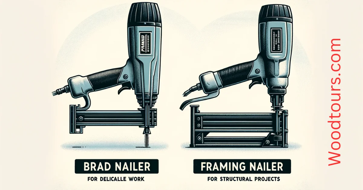 Brad nailer vs. framing nailer- Choosing the right nailer